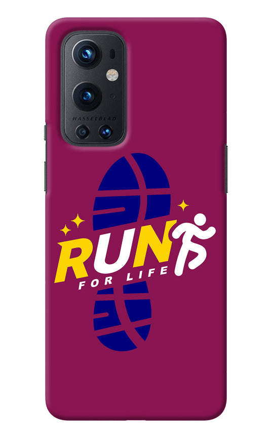 Run for Life Oneplus 9 Pro Back Cover