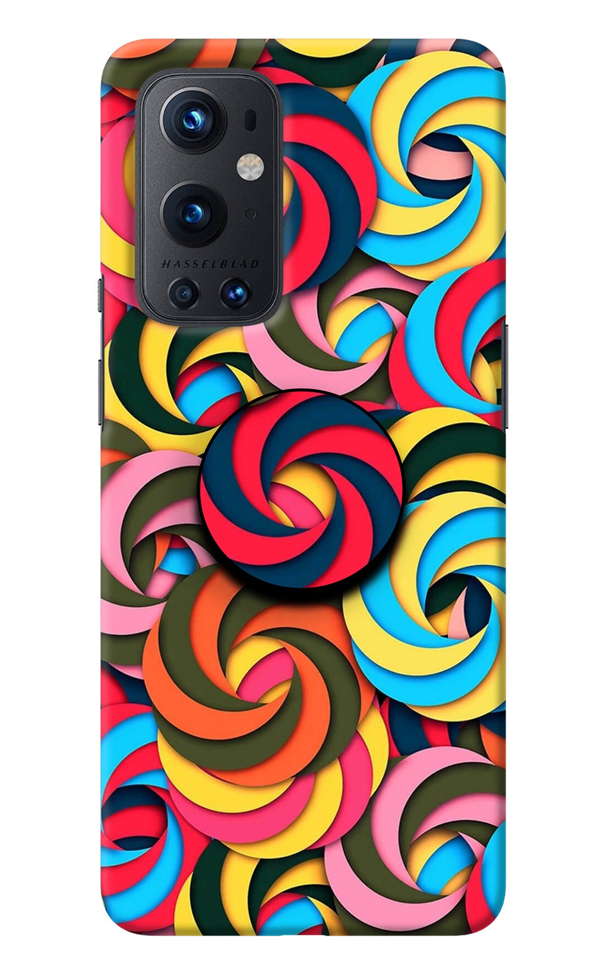 Spiral Pattern Oneplus 9 Pro Pop Case