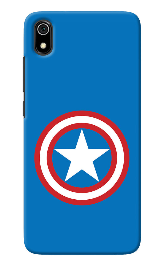 Captain America Logo Redmi 7A Back Cover