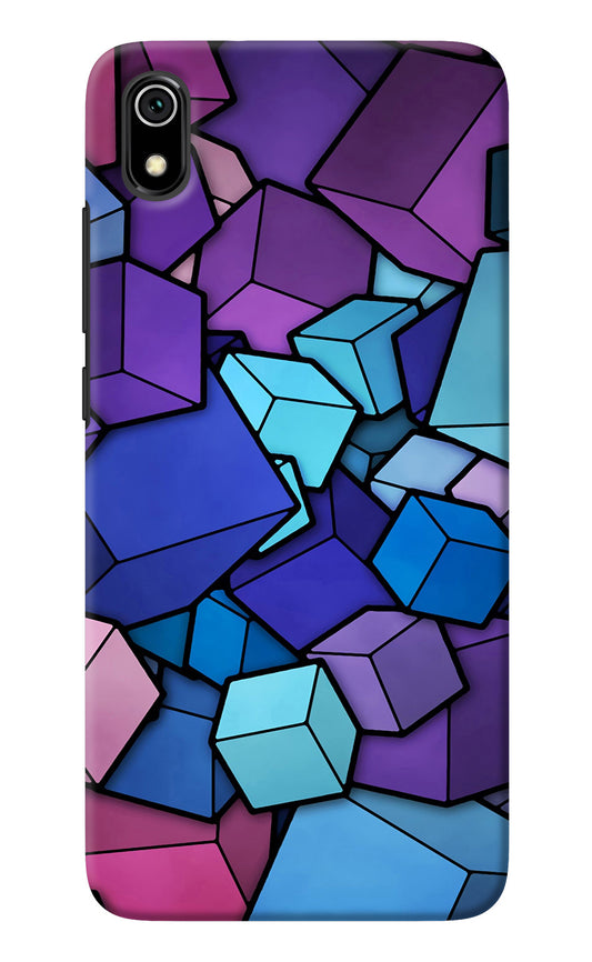 Cubic Abstract Redmi 7A Back Cover