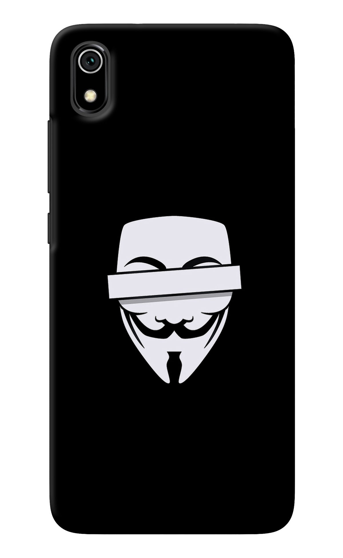 Anonymous Face Redmi 7A Back Cover