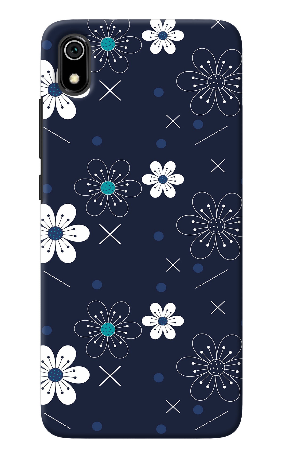 Flowers Redmi 7A Back Cover