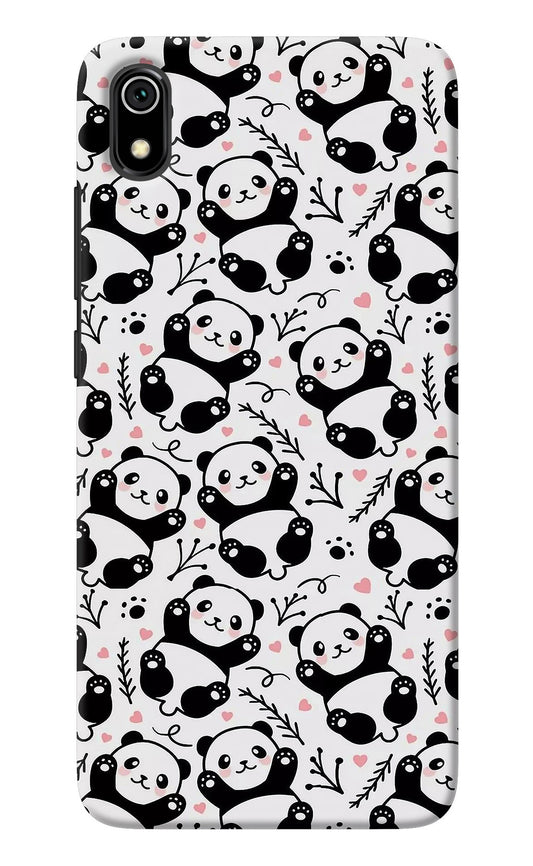 Cute Panda Redmi 7A Back Cover
