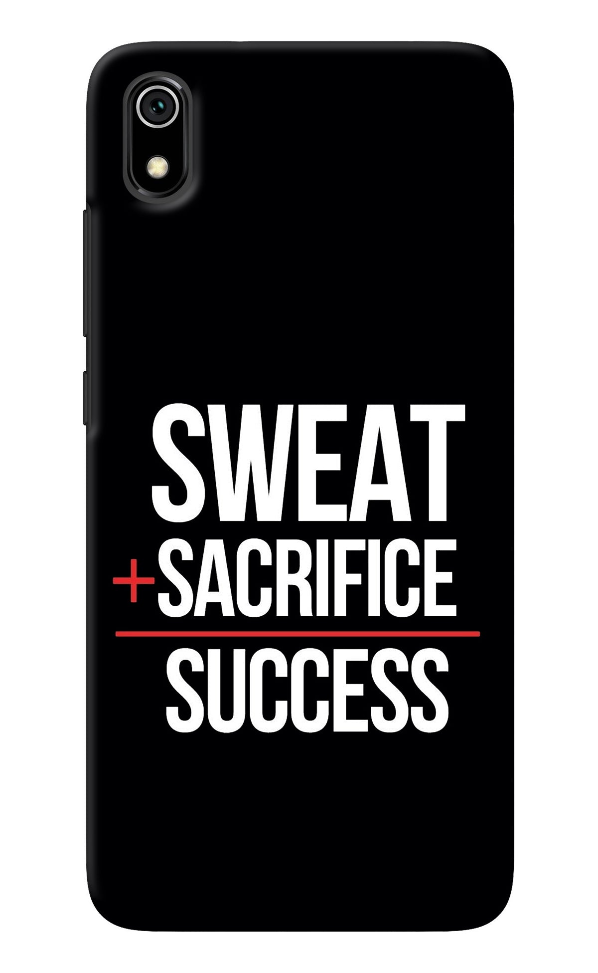 Sweat Sacrifice Success Redmi 7A Back Cover