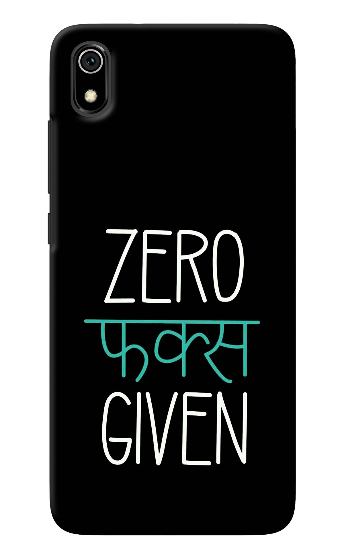 Zero Fucks Given Redmi 7A Back Cover