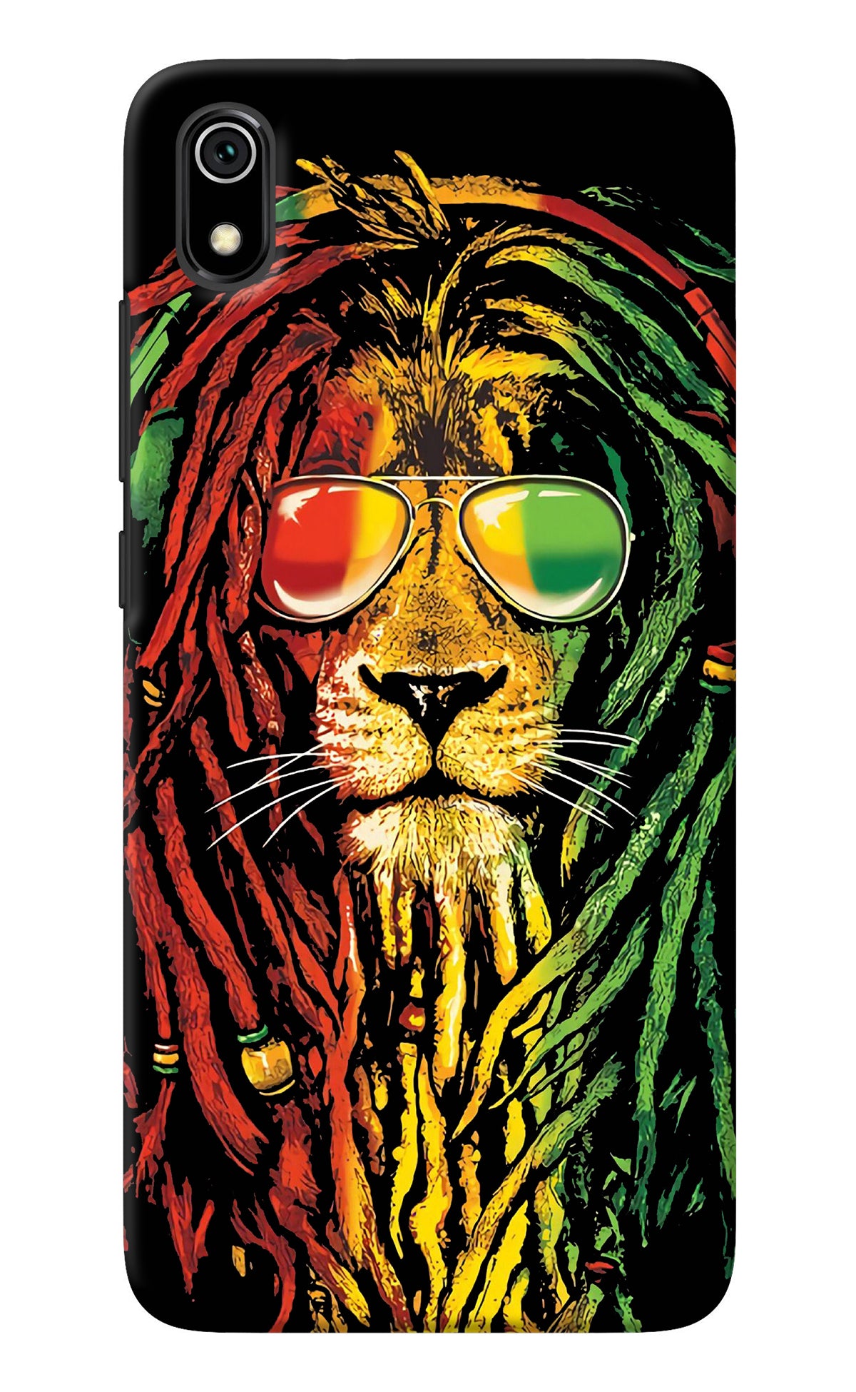 Rasta Lion Redmi 7A Back Cover