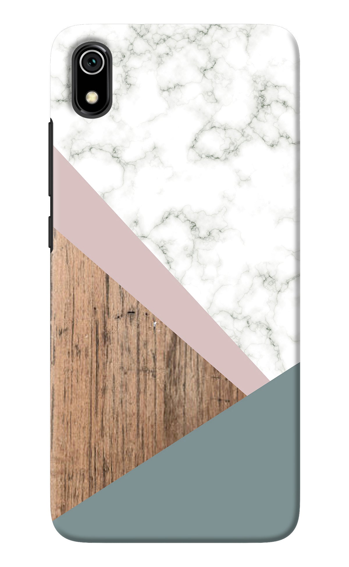 Marble wood Abstract Redmi 7A Back Cover