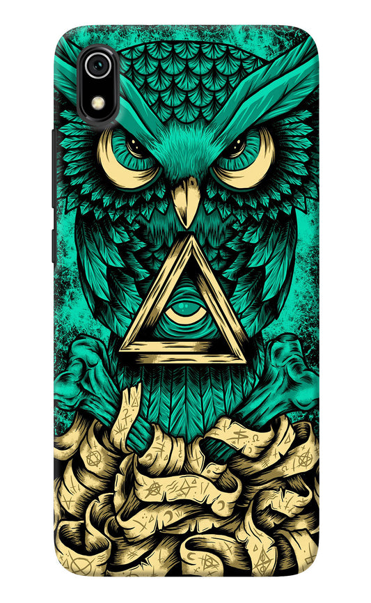 Green Owl Redmi 7A Back Cover