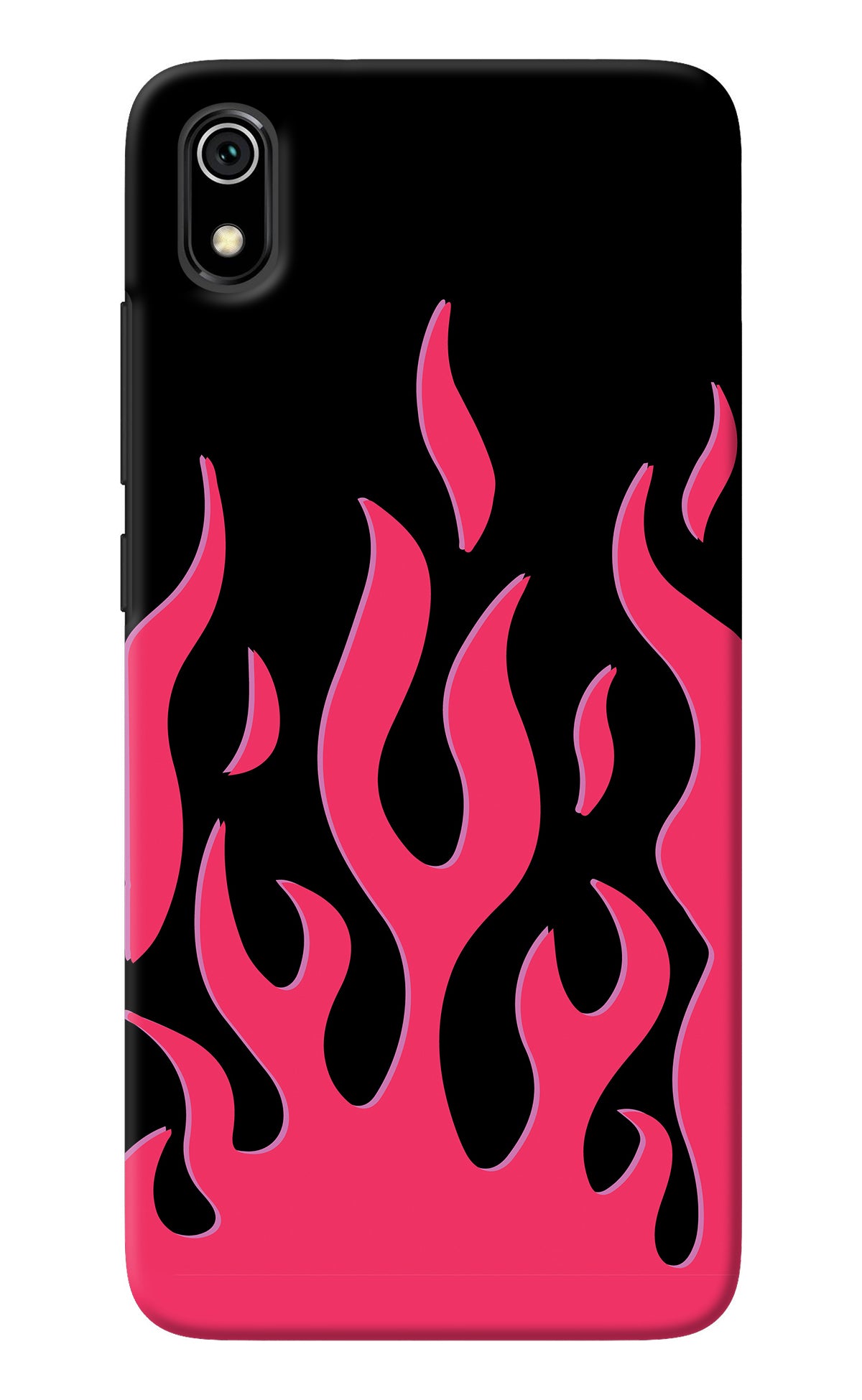 Fire Flames Redmi 7A Back Cover