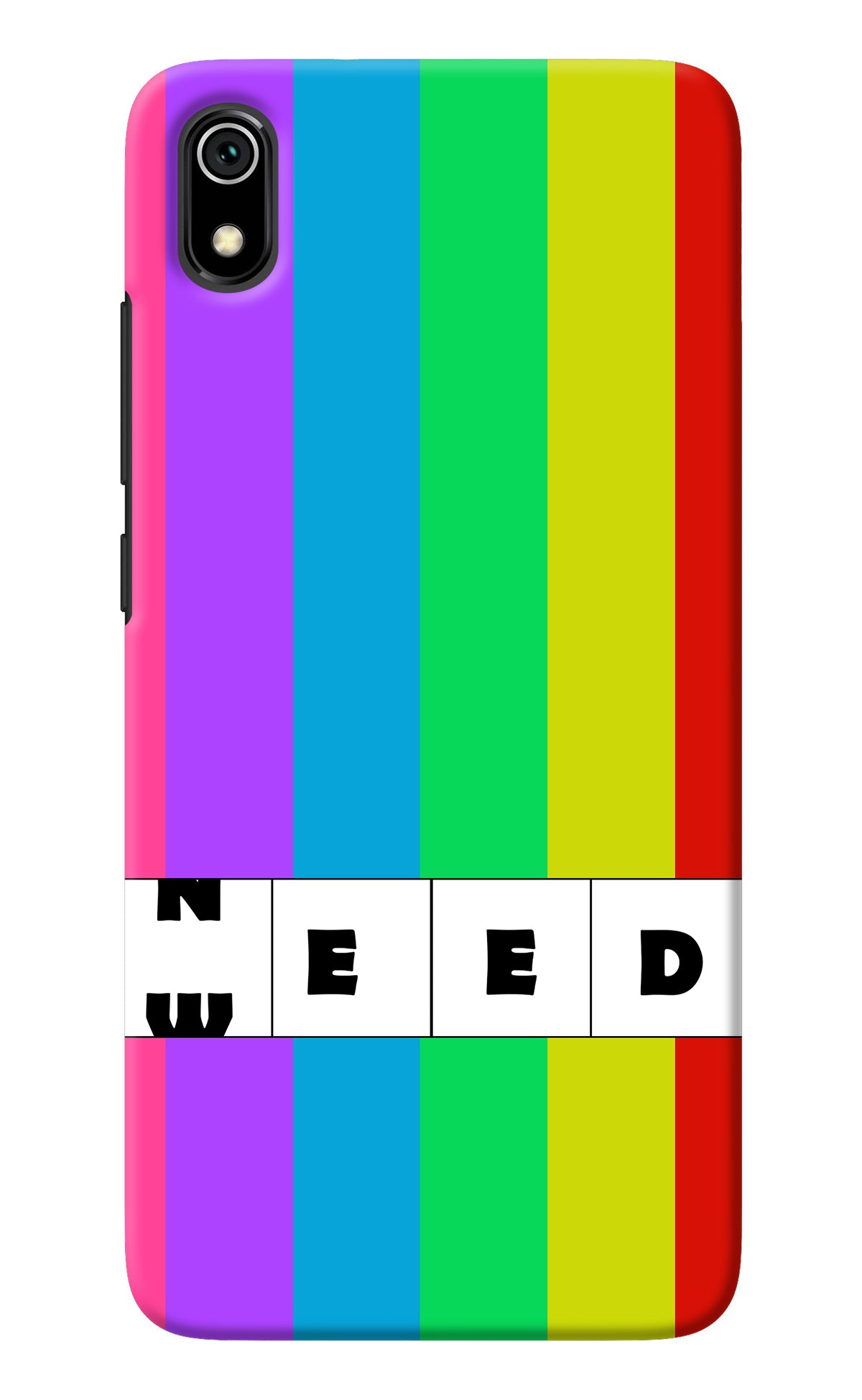 Need Weed Redmi 7A Back Cover