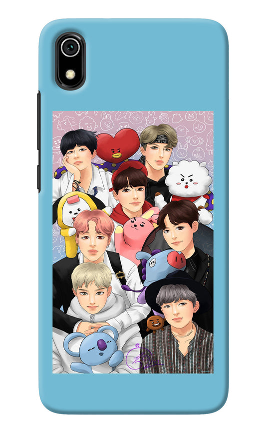 BTS with animals Redmi 7A Back Cover