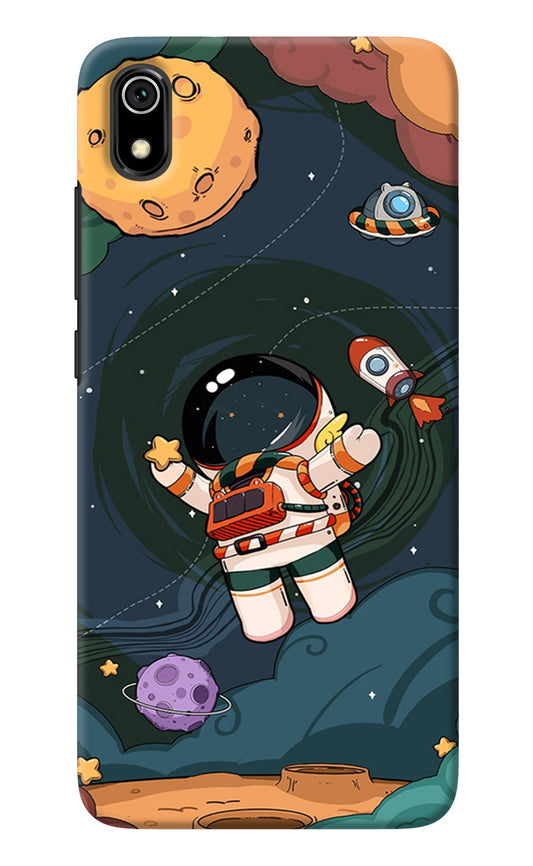 Cartoon Astronaut Redmi 7A Back Cover