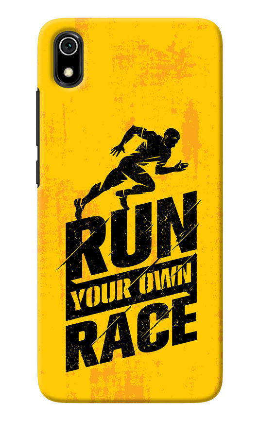 Run Your Own Race Redmi 7A Back Cover