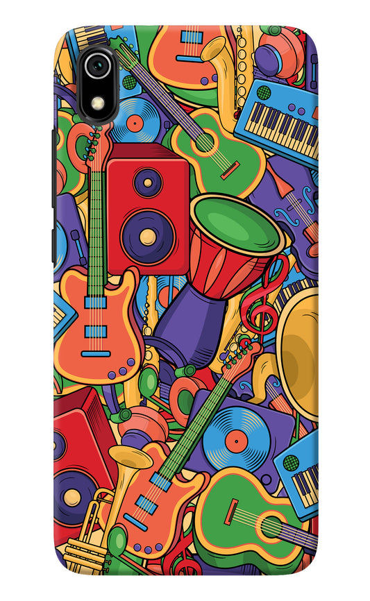 Music Instrument Doodle Redmi 7A Back Cover