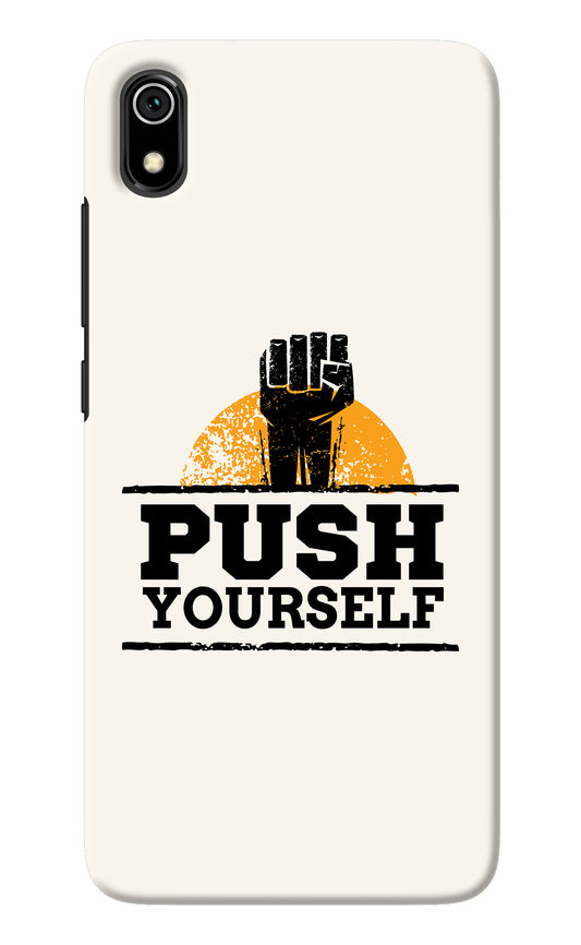 Push Yourself Redmi 7A Back Cover