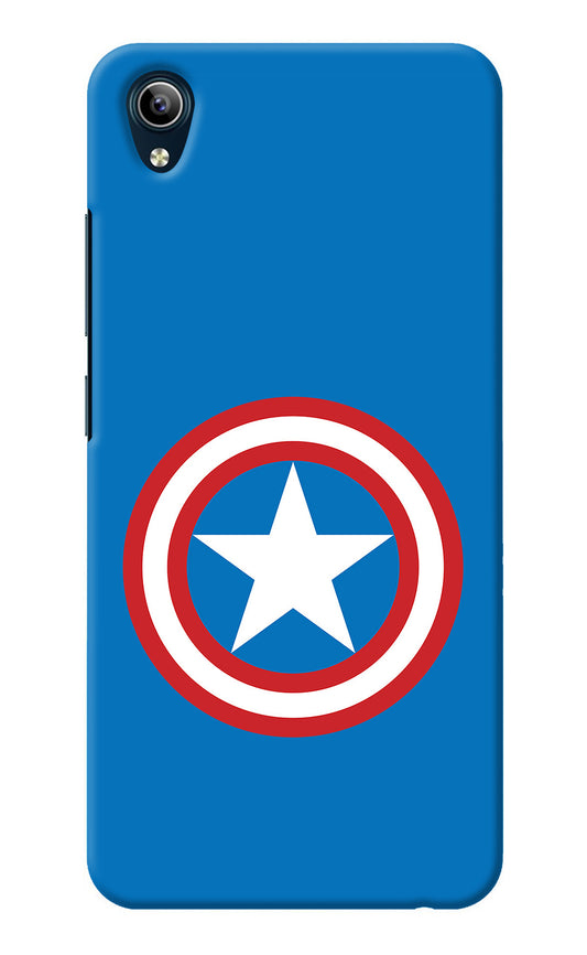Captain America Logo Vivo Y91i/Y1s Back Cover