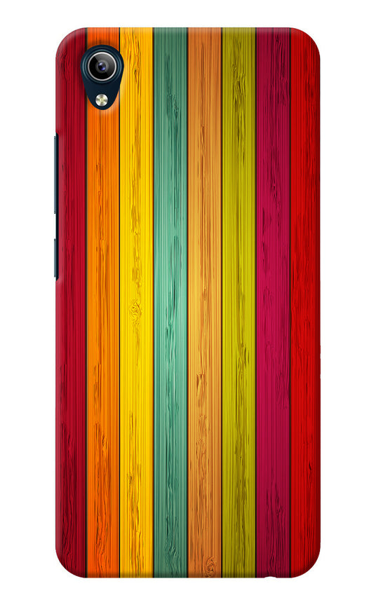 Multicolor Wooden Vivo Y91i/Y1s Back Cover