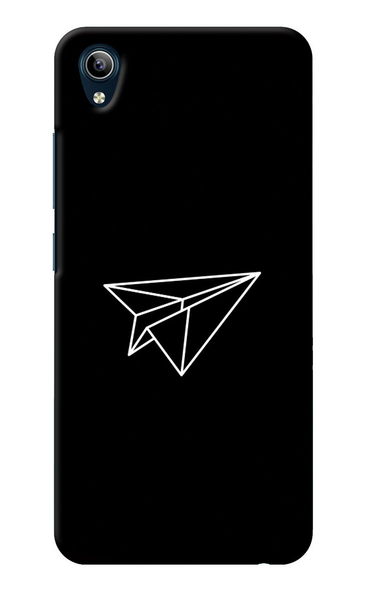 Paper Plane White Vivo Y91i/Y1s Back Cover