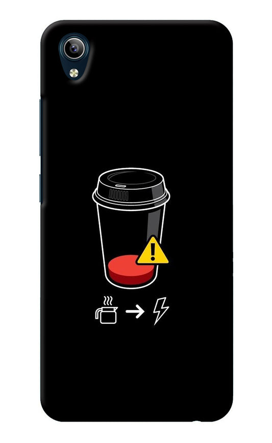 Coffee Vivo Y91i/Y1s Back Cover