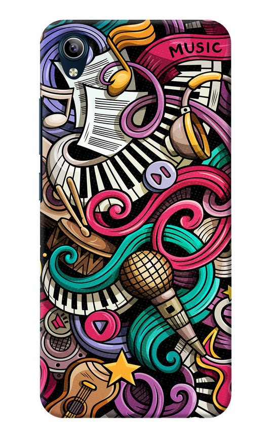 Music Abstract Vivo Y91i/Y1s Back Cover