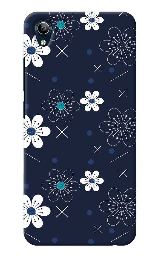 Flowers Vivo Y91i/Y1s Back Cover