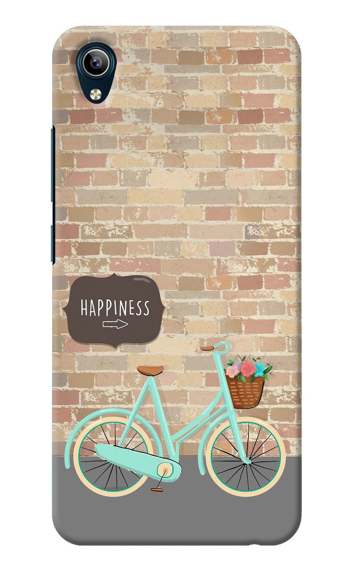 Happiness Artwork Vivo Y91i/Y1s Back Cover