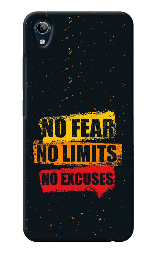 No Fear No Limits No Excuse Vivo Y91i/Y1s Back Cover