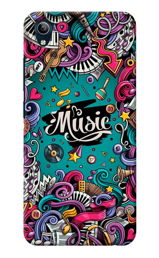 Music Graffiti Vivo Y91i/Y1s Back Cover