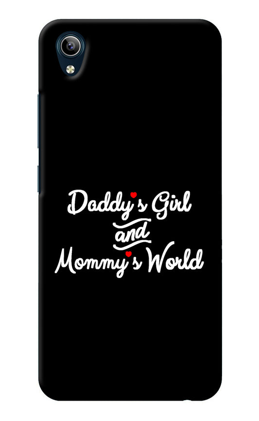 Daddy's Girl and Mommy's World Vivo Y91i/Y1s Back Cover