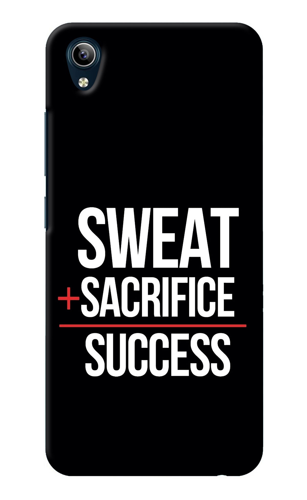 Sweat Sacrifice Success Vivo Y91i/Y1s Back Cover