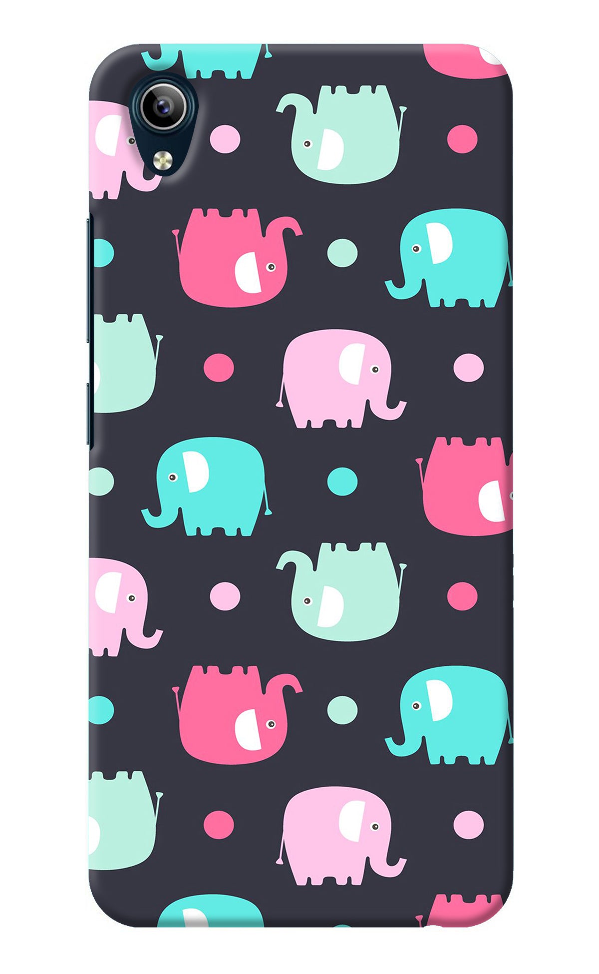 Elephants Vivo Y91i/Y1s Back Cover