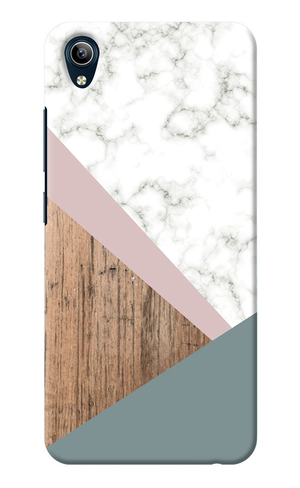 Marble wood Abstract Vivo Y91i/Y1s Back Cover