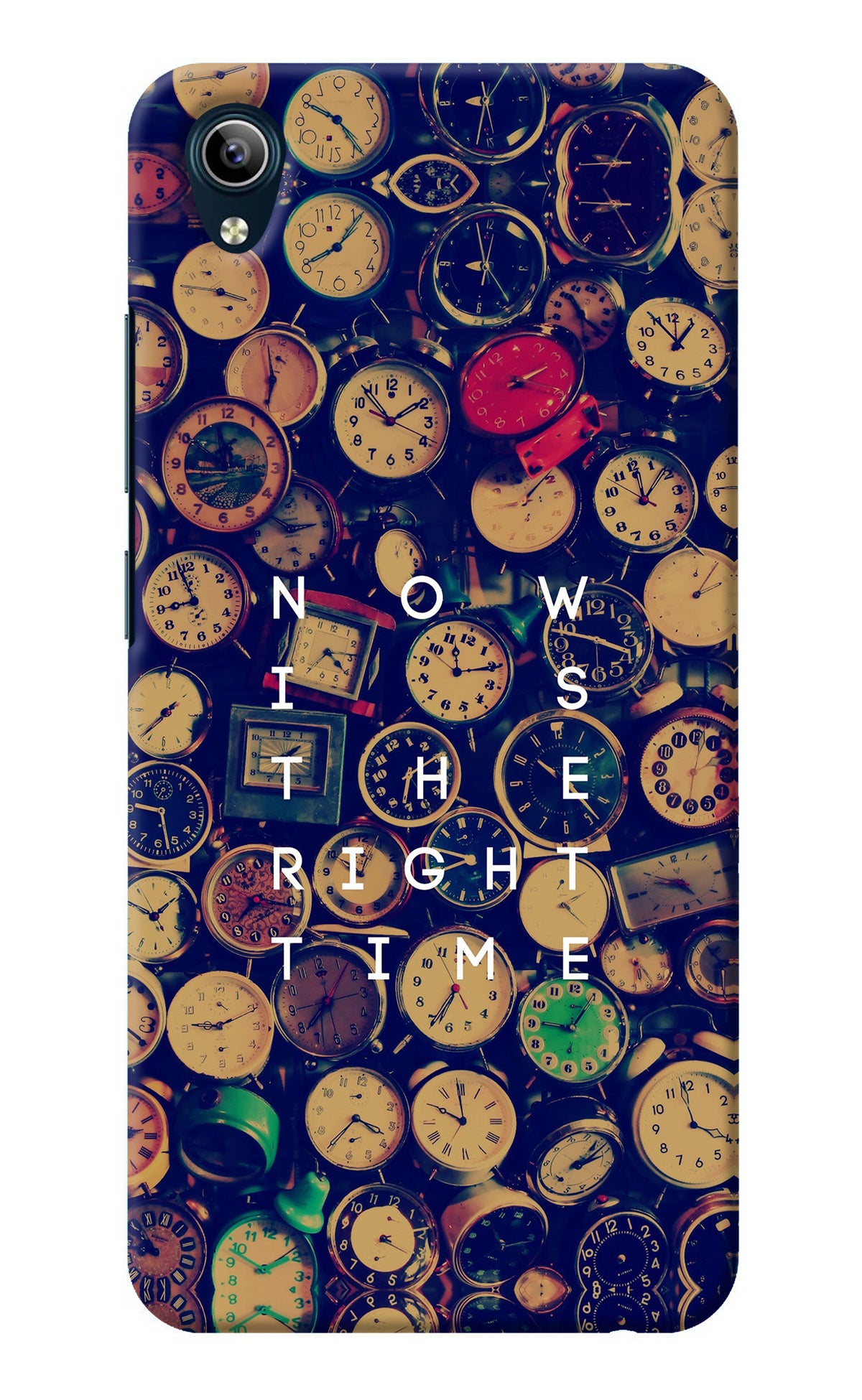 Now is the Right Time Quote Vivo Y91i/Y1s Back Cover