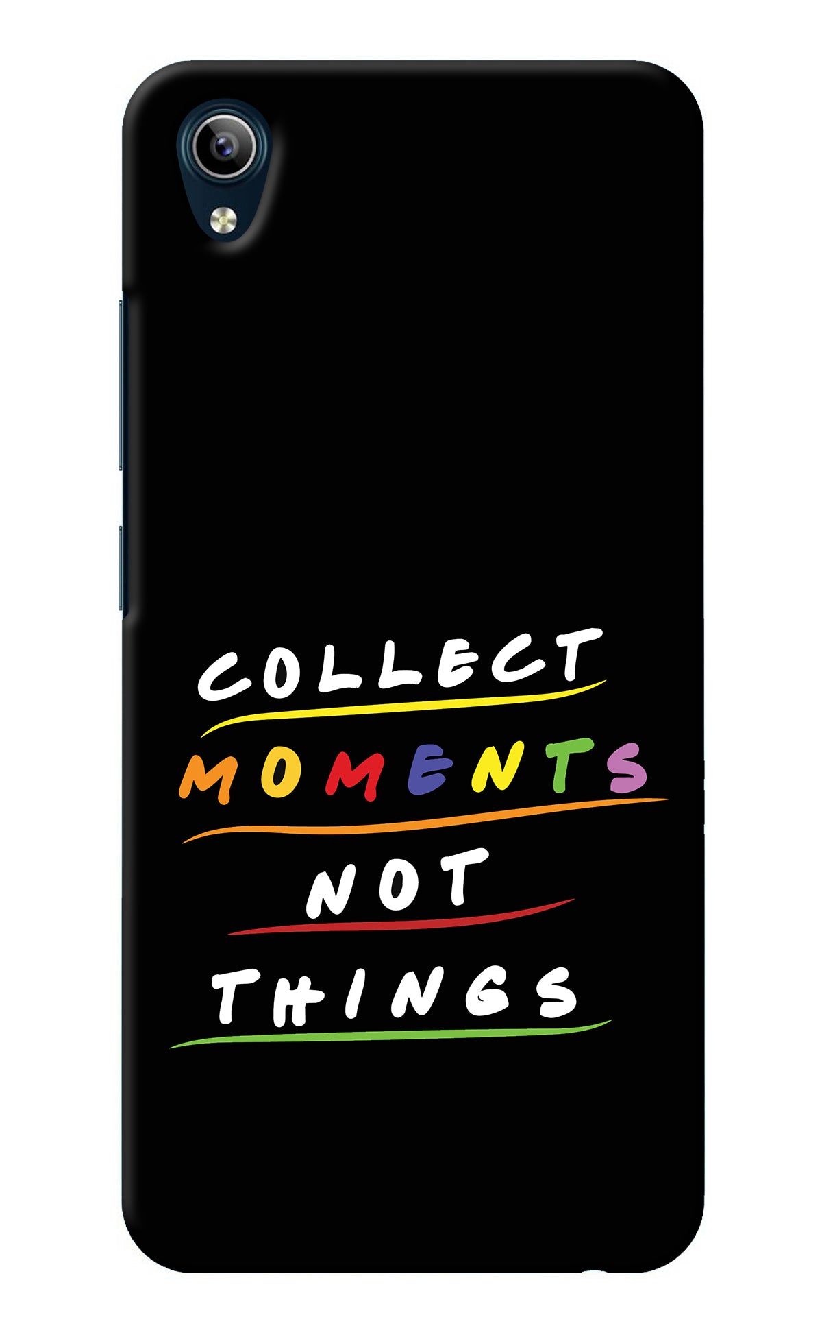 Collect Moments Not Things Vivo Y91i/Y1s Back Cover