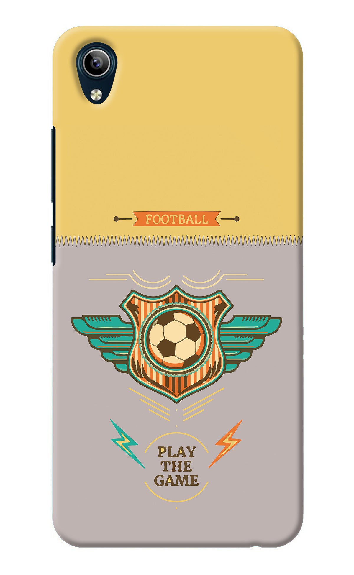 Football Vivo Y91i/Y1s Back Cover