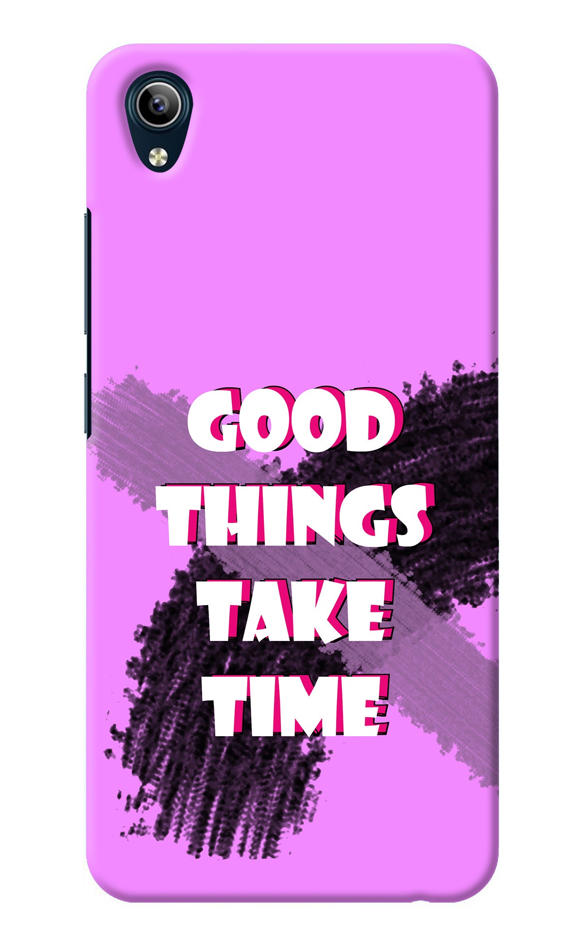 Good Things Take Time Vivo Y91i/Y1s Back Cover