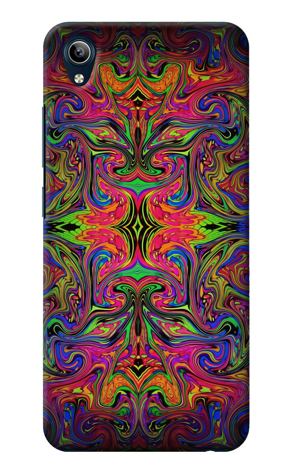 Psychedelic Art Vivo Y91i/Y1s Back Cover