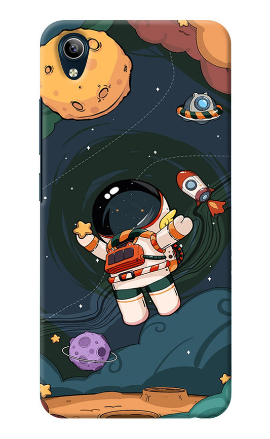 Cartoon Astronaut Vivo Y91i/Y1s Back Cover