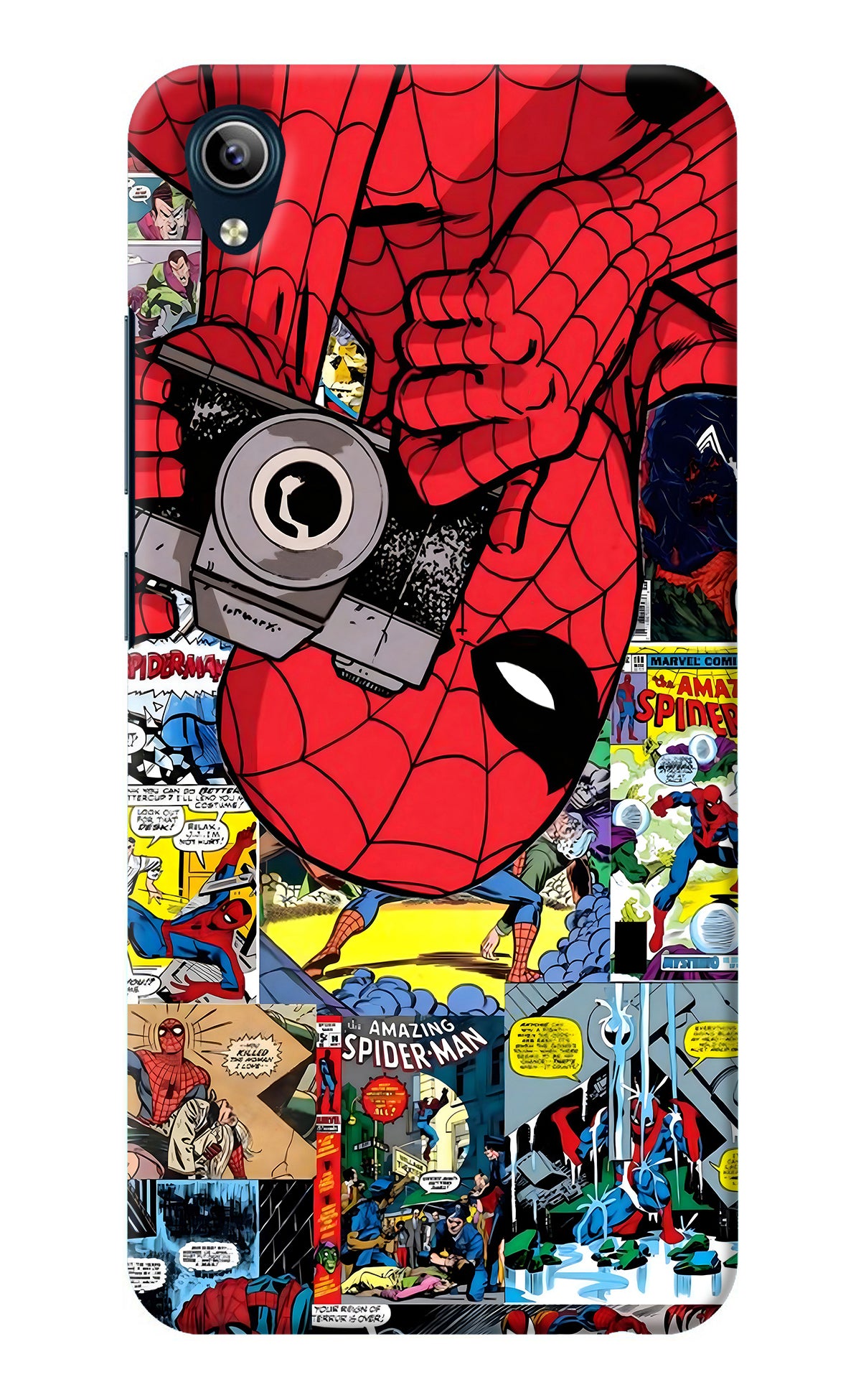 Spider Man Vivo Y91i/Y1s Back Cover