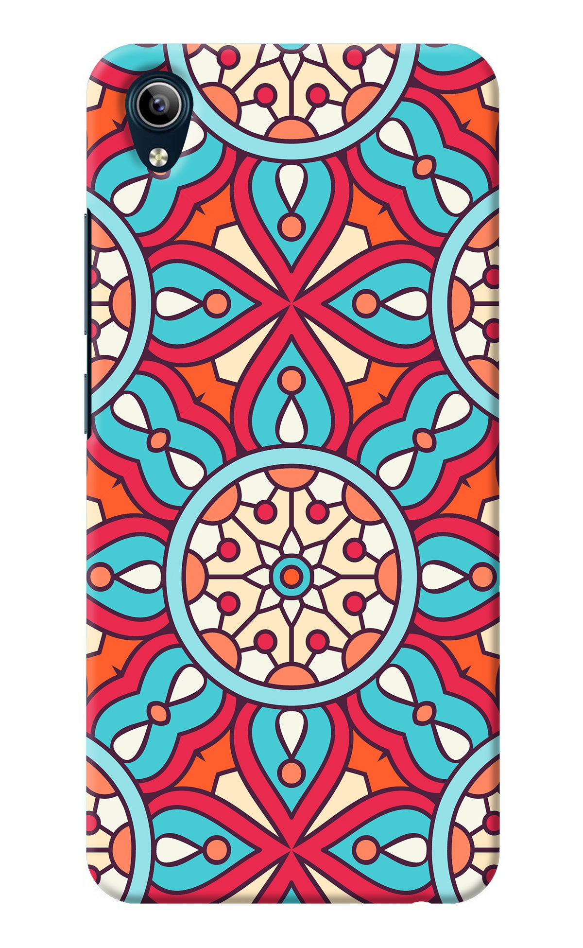 Mandala Geometric Vivo Y91i/Y1s Back Cover