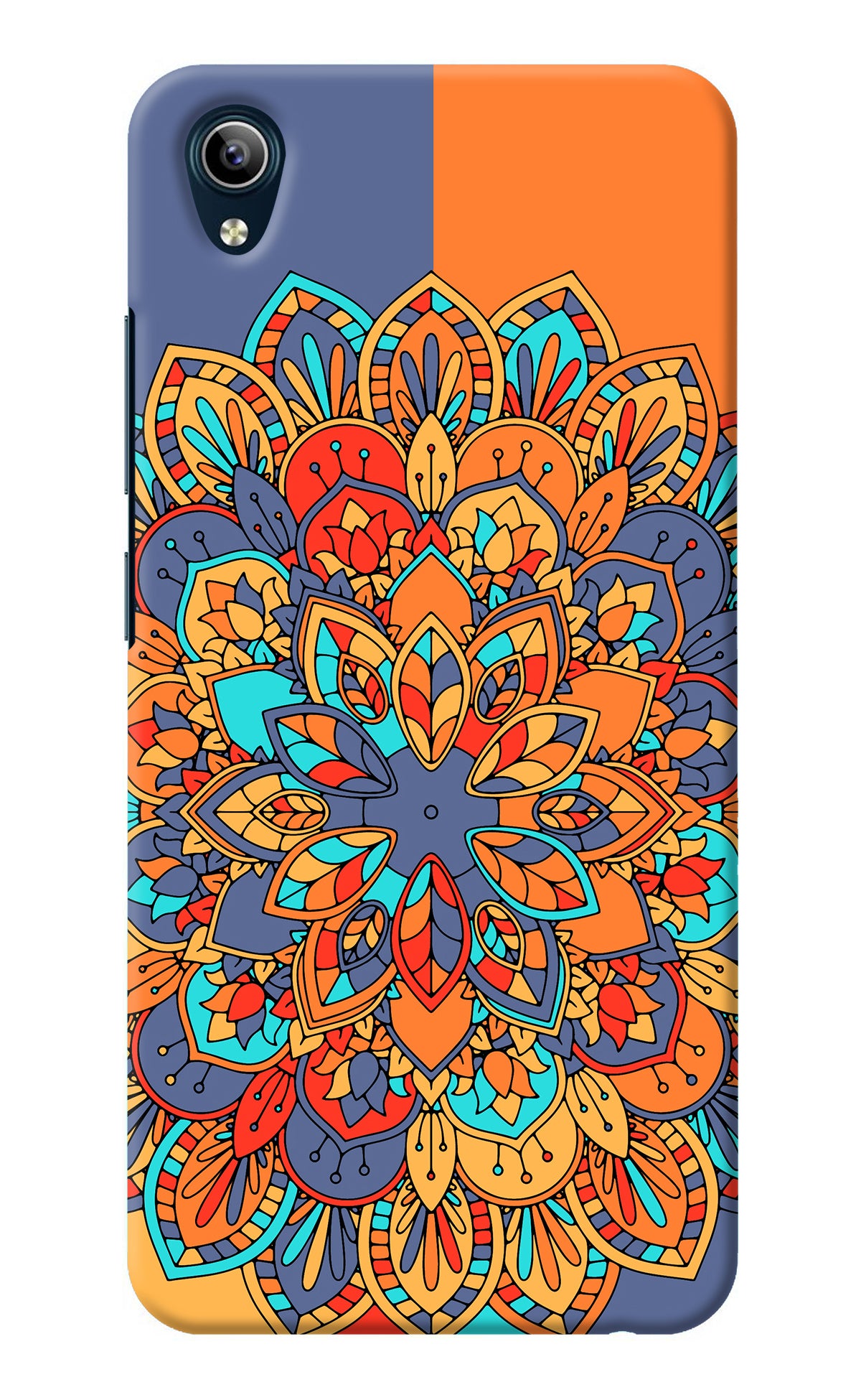 Color Mandala Vivo Y91i/Y1s Back Cover