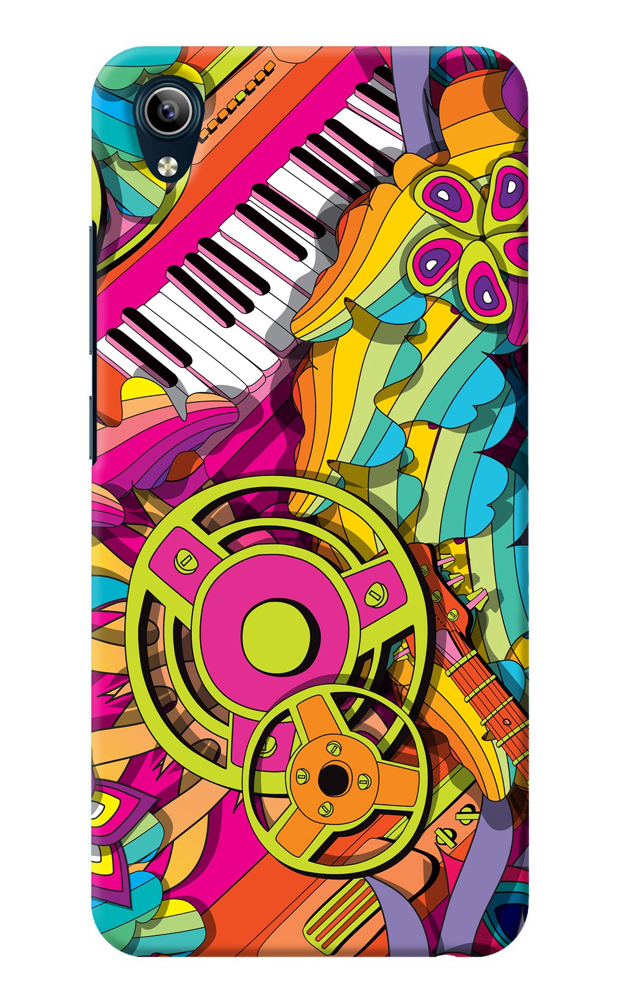 Music Doodle Vivo Y91i/Y1s Back Cover