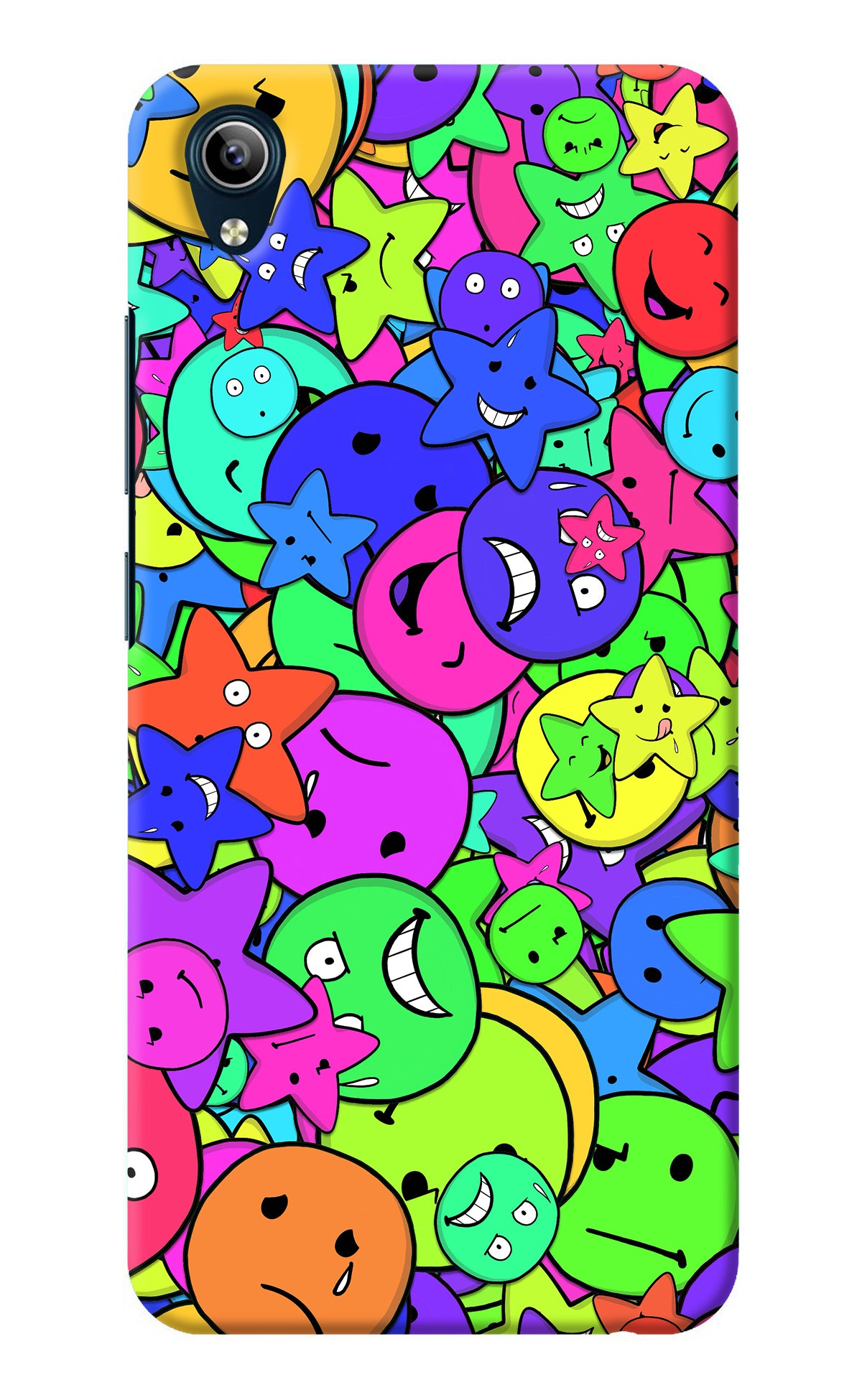 Fun Doodle Vivo Y91i/Y1s Back Cover