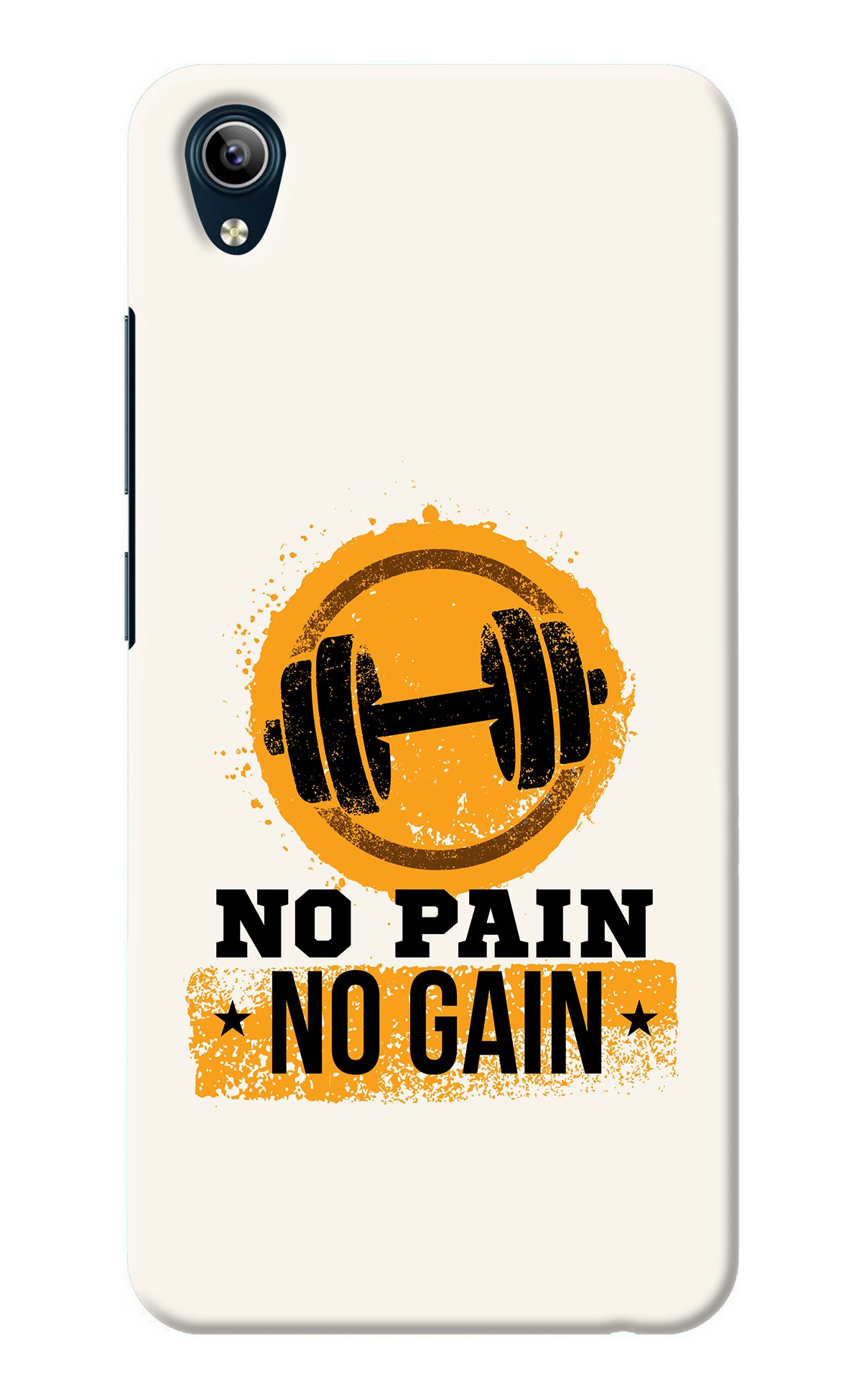 No Pain No Gain Vivo Y91i/Y1s Back Cover