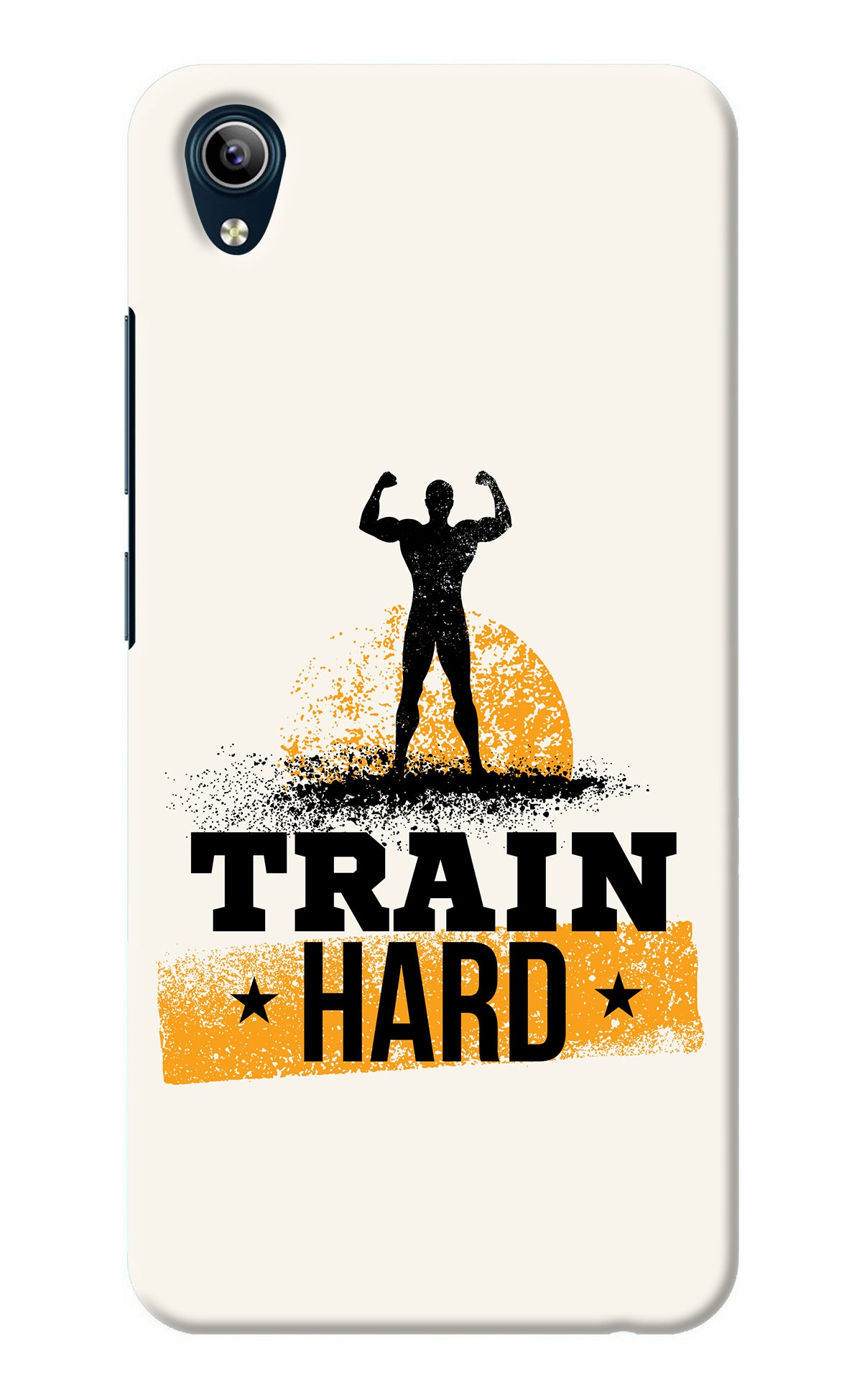 Train Hard Vivo Y91i/Y1s Back Cover