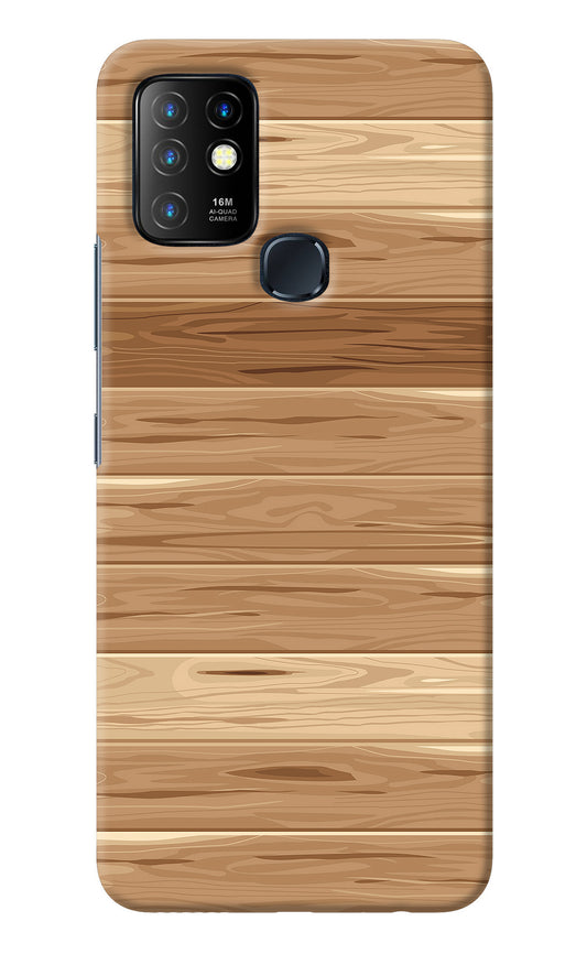 Wooden Vector Infinix Hot 10 Back Cover