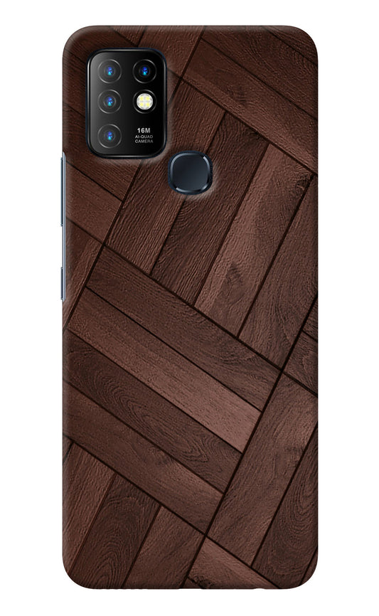 Wooden Texture Design Infinix Hot 10 Back Cover