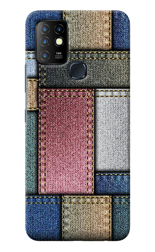 Multicolor Jeans Infinix Hot 10 Back Cover