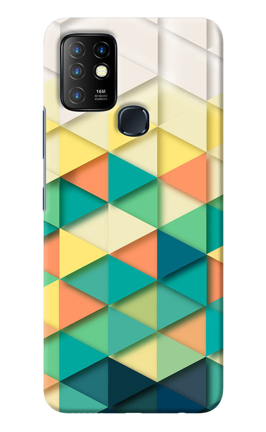 Abstract Infinix Hot 10 Back Cover