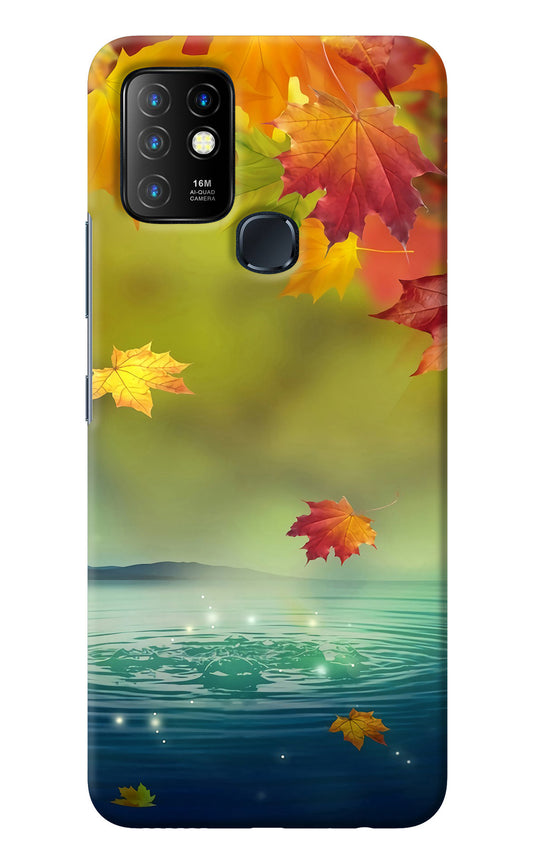 Flowers Infinix Hot 10 Back Cover